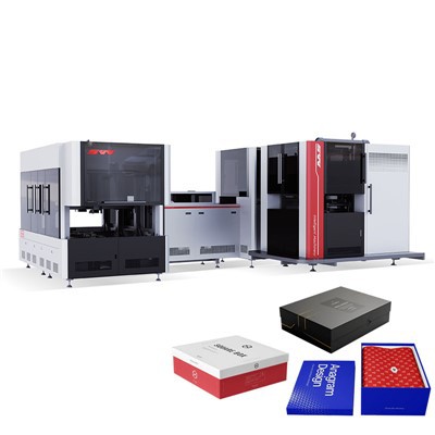 Sjálfvirk kassa umbúðir vél